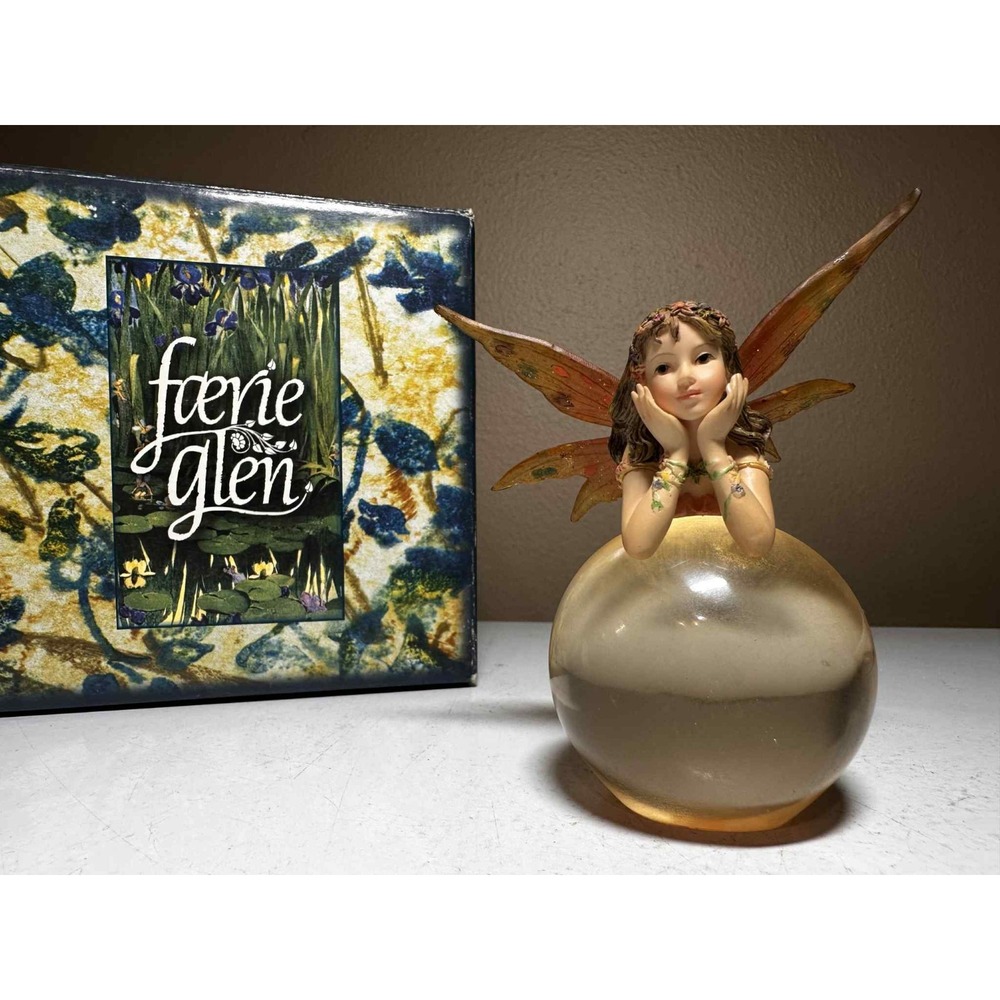 Vintage 2007 Faerie Glen "Terramuse" Bubble Fairy FGB7822 Retired Original Box!